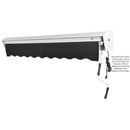 [18X10FT] Awntech Destin Premium Electric Outdoor Motorized Retractable Awning [DTL18/DTR18-SBY] (SAK13056)