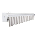 [16X10FT] Awntech Destin Premium Manual Outdoor Retractable Awning [DM16-SBY] (SAK41359)