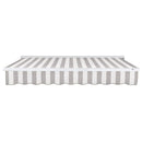 [16X10FT] Awntech Destin Premium Manual Outdoor Retractable Awning [DM16-SBY] (SAK41359)