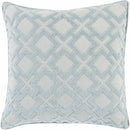 Mouscron Ice Blue Pillow Cover