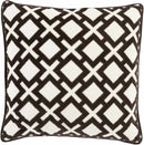 Mouscron Dark Brown Pillow Cover