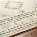 Alena Gray Wool Blend Area Rug - Clearance