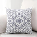 Aztec embroidery canvas cushion cover living room throw pillow