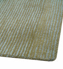 Azure Custom Made Modern Design Gray and Brown Hand Tufted Wool Rug