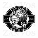 Beer Keg Monogram