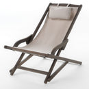 NIKKI BEACH SLING CHAIR - BEIGE(set of 2)