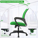 Ergonomic Green Mesh Office Chair With Lumbar Support