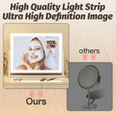 13x17 Makeup Vanity Mirror With Lights Dimmable Touch Screen