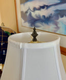 Beaded Knob Lamp Finial Spire Oiled Bronze 1.5"h