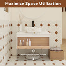 Floating Bathroom Vanity With Vessel Sink
