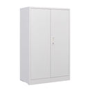 Metal Storage Cabinet With Locking Doors And Adjustable Shelf, Folding Filing Storage Cabinet, Folding Storage Locker Cabinet For Home Office, School, Garage