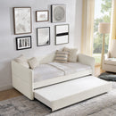 Upholstered Daybed With Pop Up Trundle