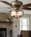 Solid Sphere Ceiling Fan Pull, 1.5"h with 12" Oil Rubbed Bronze Chain