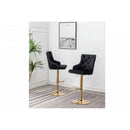 Adjustable Swivel Bar Stool With Nailhead Trim (Set of 2)