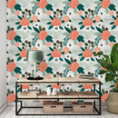 Modish Roses Wallpaper Smart