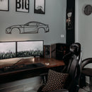 Supra MK5 Metal Car Wall Art - NC1098