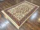 Karastan Rug 5.9 x 9, Ivory Sarouk