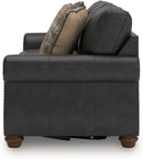 Queen Sofa Sleeper Anthracite Black Memory Foam Ultra