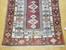 4x8 Turkish Rug - Turkish Oriental Carpet - Tribal Rug - Talesh Rug - Hand Knotted Wool Area Rug 4' 4" x 7' 6" Bedroom Rug Vintage