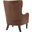 HI-BACK Studded Chair,Arm Chair,Living-room, Study and Bedroom