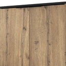 Multi-functional MDF Sideboard, an Ideal Choice for TV and Tableware Storage in Modern Homes, with Product Dimensions of 55*15.7*29.6 Inches.