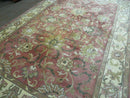 6' X 9' Vintage Handmade Indian Floral Oriental Wool Rug Veg Dyes Nice