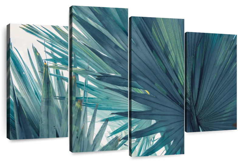 Bushy Palm Leaves Wall Art