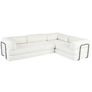 U_Style L-Shaped Modular Sofa Bed in Corduroy Fabric, Ideal for Living Rooms and Apartments