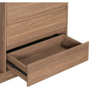 Wardrobe with 4 Drawers and 3 Shelves,Espresso