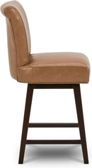 26 Inch Counter Height Swivel Bar Stools Set