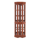 Corner Curio Cabinet With 5 Shelves And Lighting System (E26 Light Bulb Not Included)