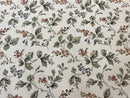 Vintage Stark Carpet 7x10, Ivory and Green, European Aubusson Design, Allover Pattern, Stark Rug