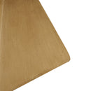 GEOMETRIC MGO SIDE TABLE,LIGHT NATURE COLOR