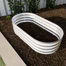 Galvanized Raised Garden Bed Kit for Vegetables, Flowers & Herbs, Rust-Resistant, Easy Assembly