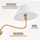Goldtone Linear 2 Light Chandelier For Kitchen Island