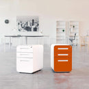 Stockpile 3 Drawer File Cabinet With Lock Under Desk