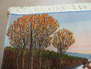 2' X 3' Vintage Handmade Pakistan Pictorial Rug Carpet Scenery Bird Tree Wow