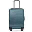 20" Carry on Luggage Lightweight Suitcase, Spinner Wheels, Green