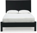Modern Black Queen Panel Headboard for Stylish Bedrooms