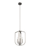Ettore 14"W 3-Light Pendant Light Fixture by Kichler Brushed Nickel Finish