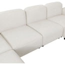 116x58" Velvet Modular Sectional Sofa,U Shaped Reversible Couch Set,Free Combination,6 Seat Sleeper Cloud Sofa Bed with Ottoman,Convertible Oversized Indoor Furniture Pieces for Living Room,Beige
