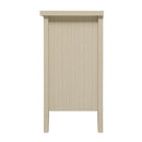 Hollowed-out Cabinet with 4 Doors, American Furniture, Suitable for Bedroom, Living Room, Study