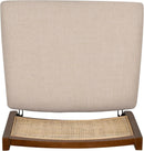 Kasi Brown Natural Rattan Cane Foldable Dining Side Chair