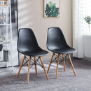 Dining room,living room chair,set of 2,black
