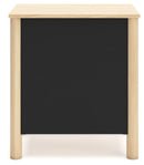Cabinella - Two Drawer Night Stand - Tan