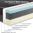 Queen Gel Memory Foam Mattress Cooling Technology CertipurUS