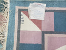 Contemporary Indian Nepalese Area Rug 8x11, Wool Hand-Knotted Modern Multicolor Nepali Abstract Carpet 8 x 11 Soft Playroom Nursery Room Rug