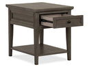 Paxton Place - Rectangular End Table - Dovetail Gray