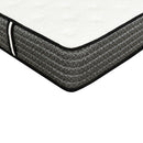 12" Premium Hybrid Mattress In A Box Soft Gel Memory Foam Top With Cooling Technology - Gray / White - Queen