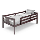 Espresso Twin Over Twin Bunk Bed GREENGUARD Gold Certified